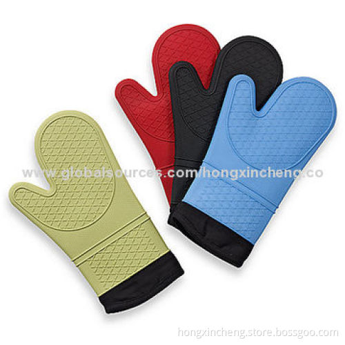 2014 Hot Selling Heat-resistant Silicone Kitchen Glove